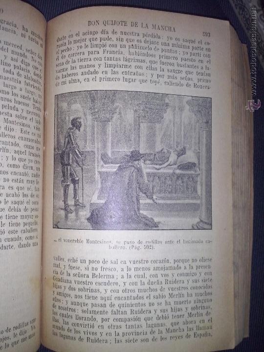 Libros antiguos: Don Quijote de la Mancha. A&ntilde;os 20. - Foto 3