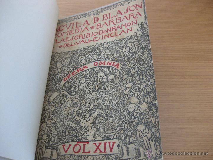 Libros antiguos: VALLE INCLAN AGUILA DE BLASON 1915 - Foto 2