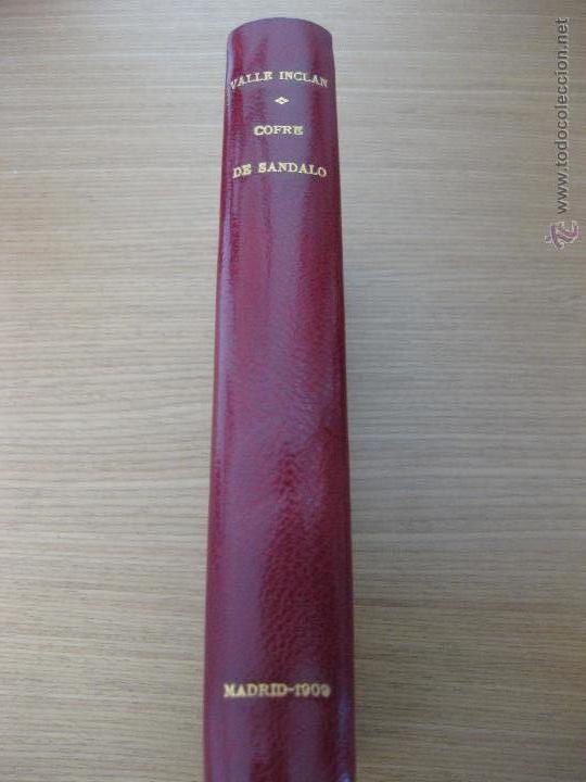 Libros antiguos: COFRE DE SANDALO VALLE INCLAN 1909 - Foto 1