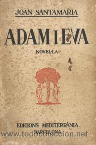 Libros antiguos: Adam i Eva - Joan Santamar&iacute;a. - Foto 1