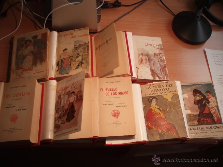 Libros antiguos: Antonio Casero, Los castizos - Foto 2