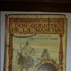 Libros antiguos: DON QUIJOTE DE LA MANCHA -1916