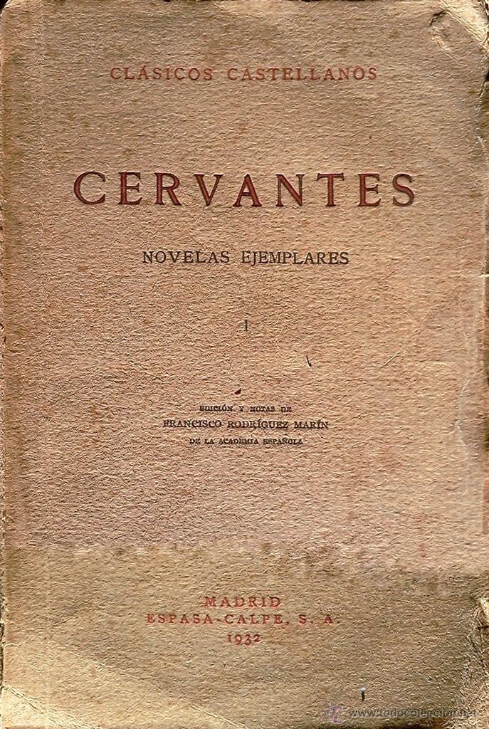 Libros antiguos: Cervantes. Novelas Ejemplares. - Foto 1