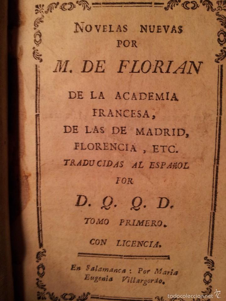 Libros antiguos: NOVELAS NUEVAS. 1800 - Foto 2