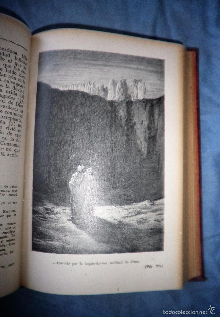 Libros antiguos: LA DIVINA COMEDIA - DANTE ALIGHIERI - AÑO 1921 - BELLOS GRABADOS DE DORÉ. - Foto 9 - 95721798