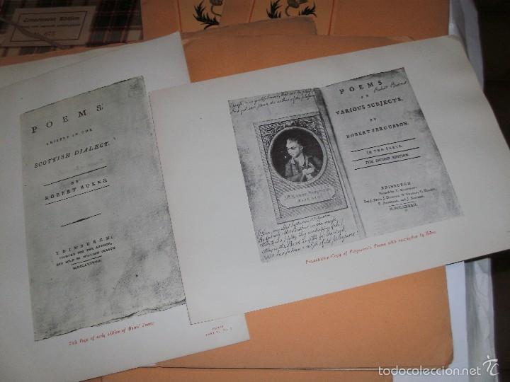 Libros antiguos: ROBERT BURNS - RARE PRINT COLLECTION - - Foto 4