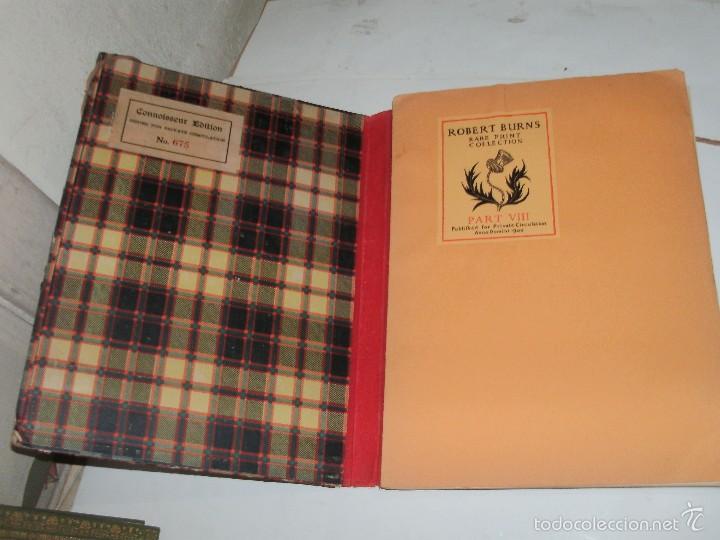 Libros antiguos: ROBERT BURNS - RARE PRINT COLLECTION - - Foto 8