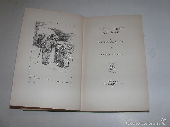 Libros antiguos: JAMES WHITCOMB RILEY - POEMAS - - Foto 3