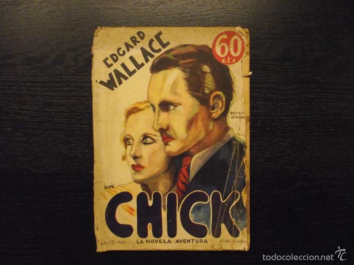 Libros antiguos: CHICK, EDGARD WALLACE, 1935 - Foto 1