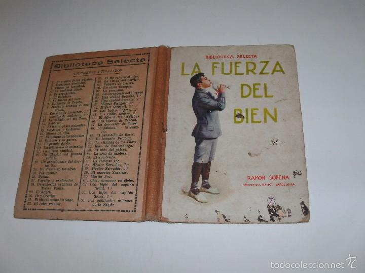 Libros antiguos: BIBLIOTECA SELECTA - LA FUERZA DEL BIEN - NUMERO 7 - Foto 1