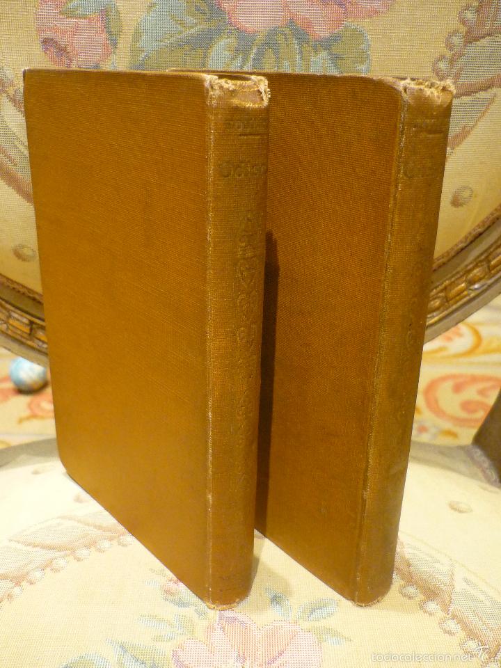 Libros antiguos: LA ODISEA, DE HOMERO. DOS TOMOS. COMPLETO. - Foto 4