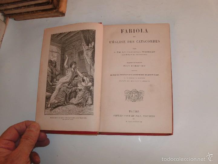 Libros antiguos: FABIOLA - CARDINAL WISEMAN - - Foto 3