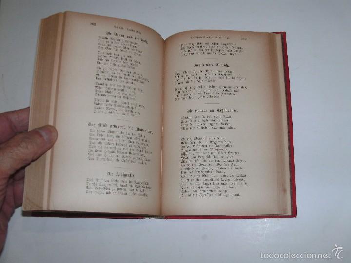 Libros antiguos: GEDICHTE - NICOLAS LENAU - - Foto 5