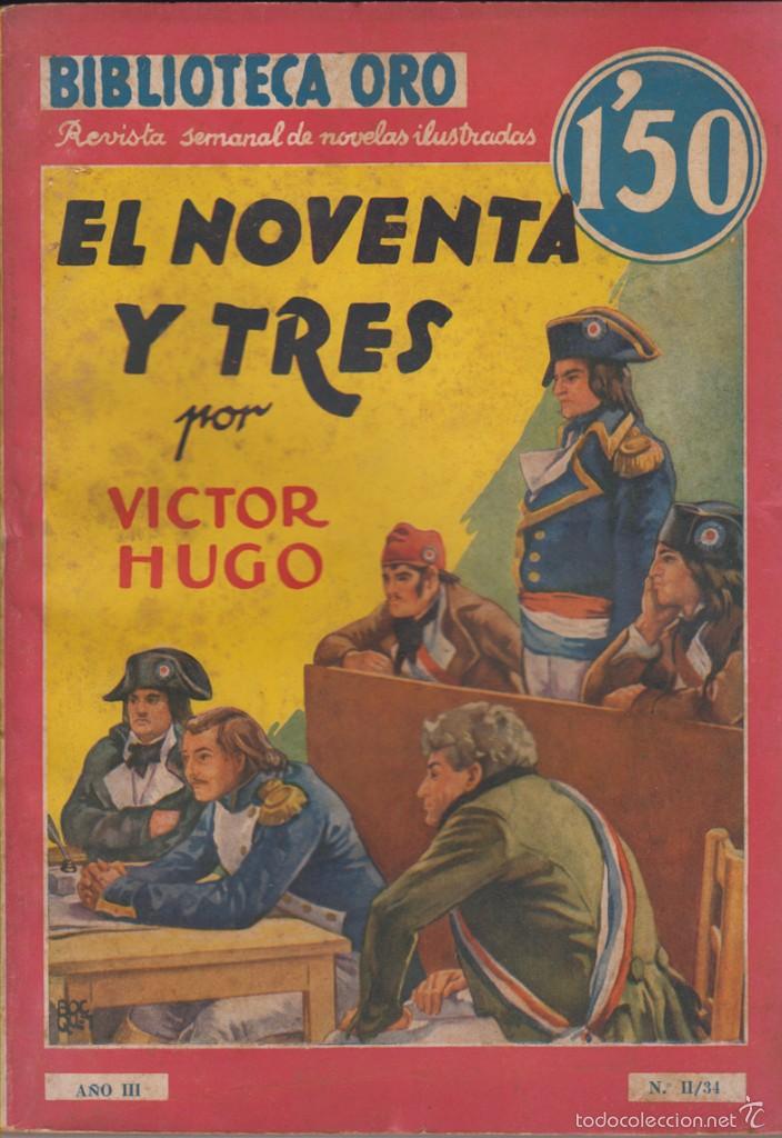 Libros antiguos: El noventa y tres 1936 - Foto 1