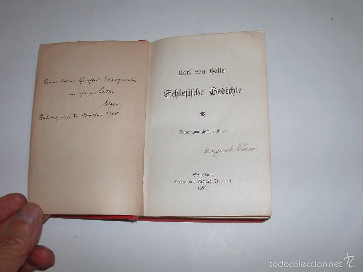 Libros antiguos: KARL VON HOLTEI - GEDICHTE - - Foto 4