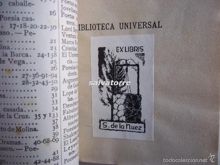 Libros antiguos: ODAS DE HORACIO.FR. LUIS DE LE&Oacute;N. BIBLIOTECA UNIVERSAL. EDIT HERNANDO MADRID1 - Foto 2