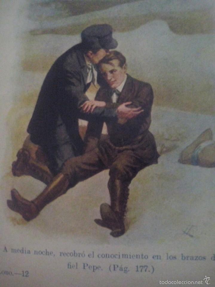 Libros antiguos: CINCO SEMANAS EN GLOBO DE JULIO VERNE - Foto 3