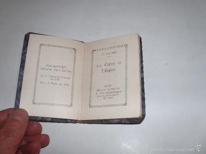 Libros antiguos: CHAMFORT - LE COEUR ET IESPRIT - Foto 1