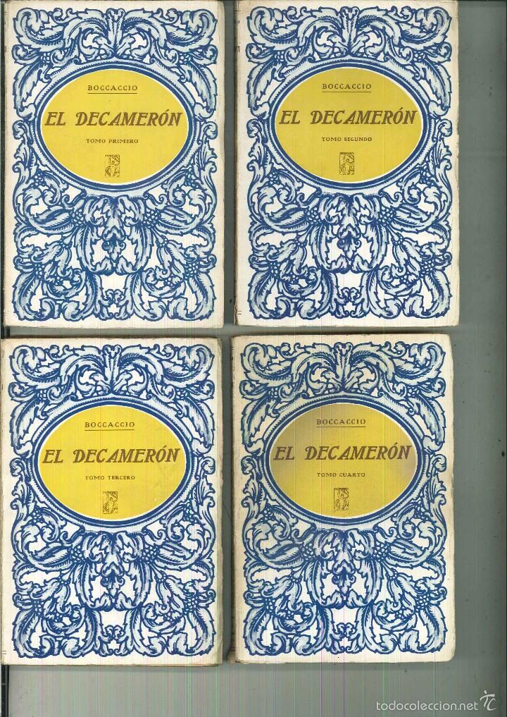 Libros antiguos: EL DECAMER&Oacute;N. BOccaccio - Foto 1