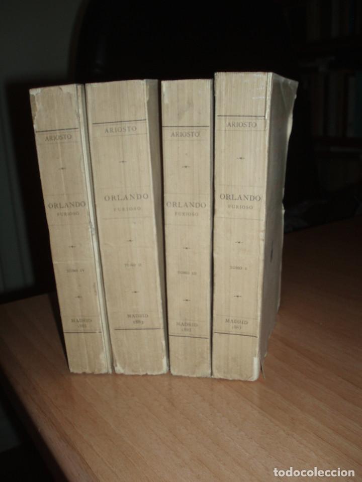 Libros antiguos: Orlando furioso 1883 - Foto 2