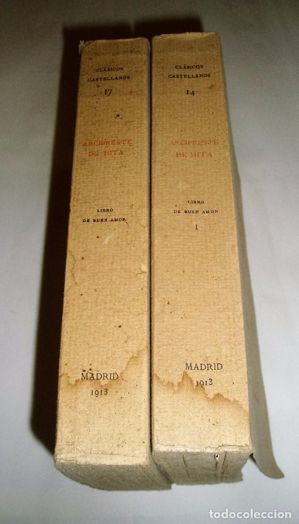 Libros antiguos: ARCIPRESTE DE HITA LIBRO DEL BUEN AMOR. 1913 - Foto 7
