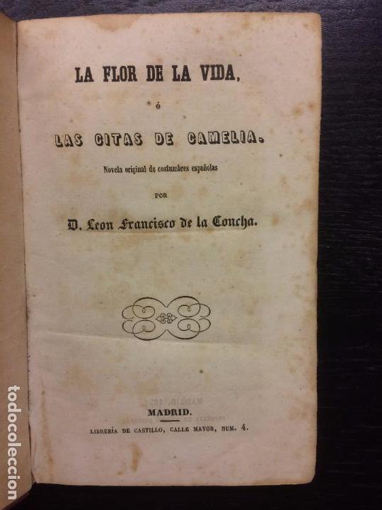 la flor de la vida o las citas de camelia, d. l - Buy Old Classical Books  at todocoleccion - 67606157