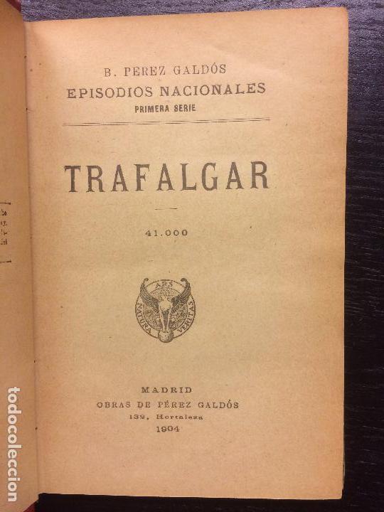 Libros antiguos: TRAFALGAR, BENITO PEREZ GALDOS - Foto 1