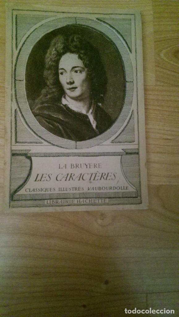 Libros antiguos: LIBRO &laquo;LES CARACT&Egrave;RES&raquo; LA BRUY&Egrave;RE. LIBRAIRIE HACHETTE - Foto 1