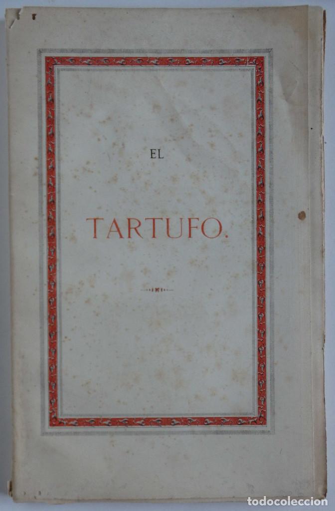 Libros antiguos: El Tartufo &ndash; Moli&egrave;re - 1869 - Foto 1
