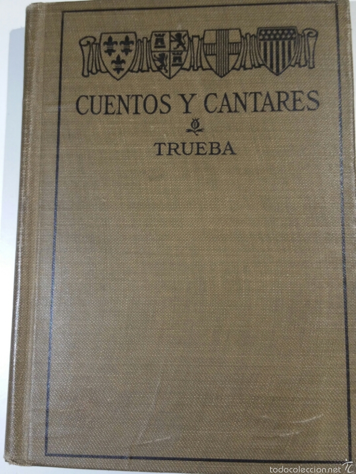 Libros antiguos: CUENTOS Y CANTARES Antonio Trueba, Boston 1922 - Foto 1