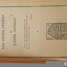 Libros antiguos: TYPHOON AND OTHER STORIES. JOSEPH CONRAD. EN INGLÉS. 