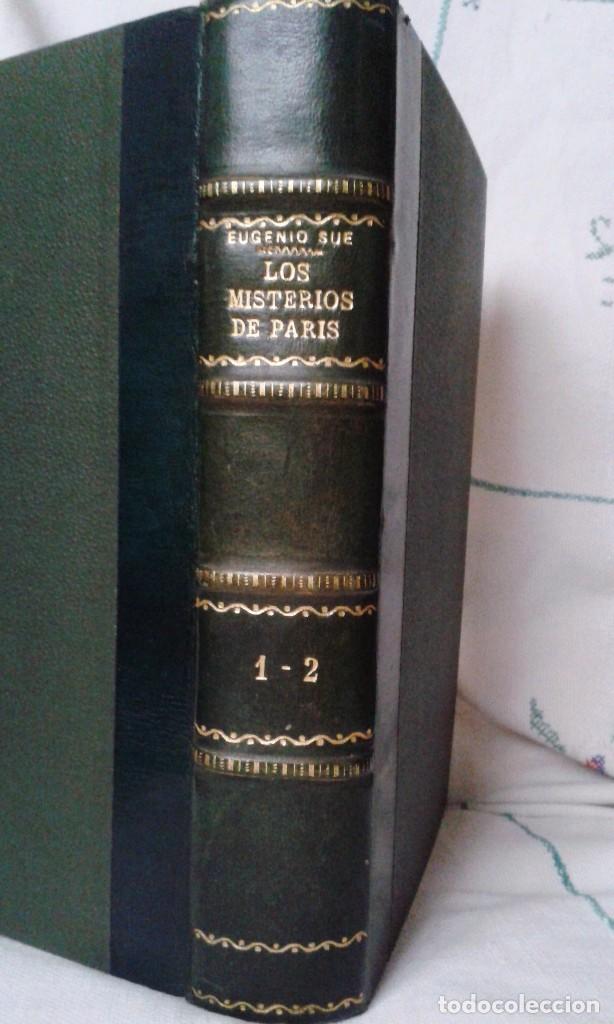 Libros antiguos: LOS MISTERIOS DE PAR&Iacute;S 1935 (1&ordf; EDICI&Oacute;N) - Foto 2