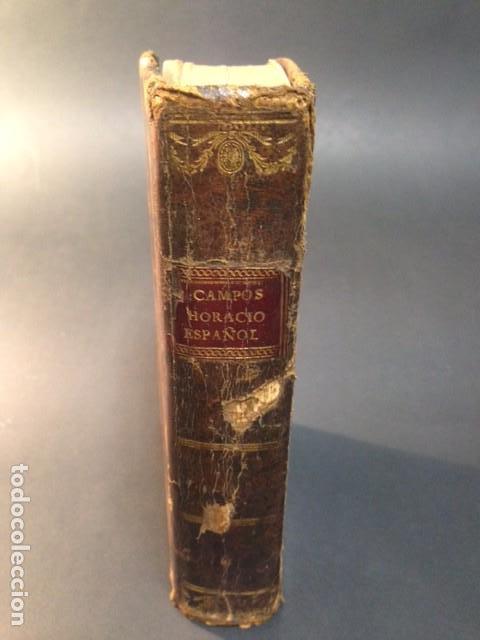 Libros antiguos: HORACIO ESPA&Ntilde;OL. IMPRESOR ANTONIO DE SANCHA 1783 - Foto 2