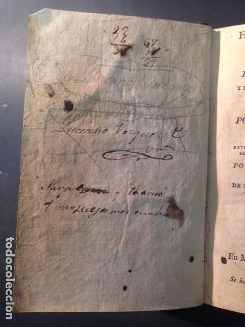 Libros antiguos: HORACIO ESPA&Ntilde;OL. IMPRESOR ANTONIO DE SANCHA 1783 - Foto 7