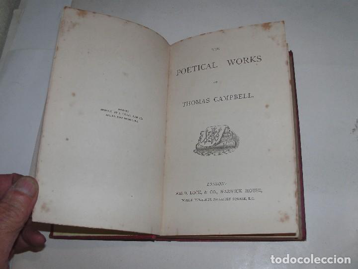 Libros antiguos: THOMAS CAMPBELL - THE POETICAL WORKS - Foto 3