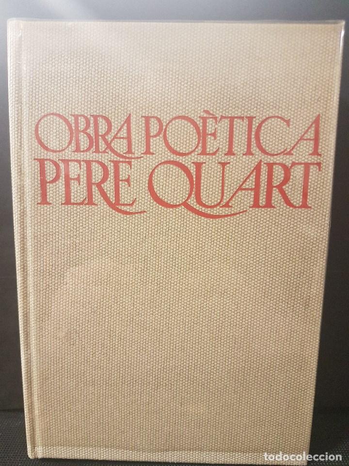 Libros antiguos: OBRA PO&Egrave;TICA PERE QUART. - Foto 1