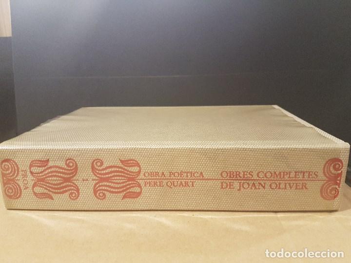 Libros antiguos: OBRA PO&Egrave;TICA PERE QUART. - Foto 2