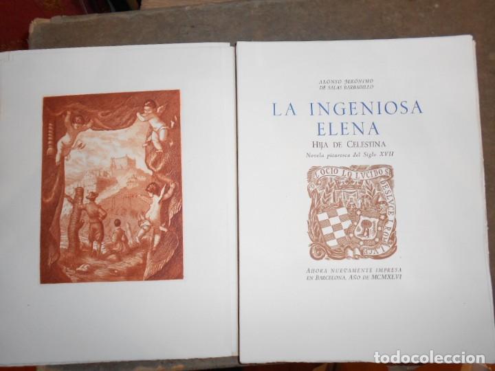 Libros antiguos: La Ingeniosa Elena. Alonso Jer&oacute;nimo de Salas Barbadillo. - Foto 4
