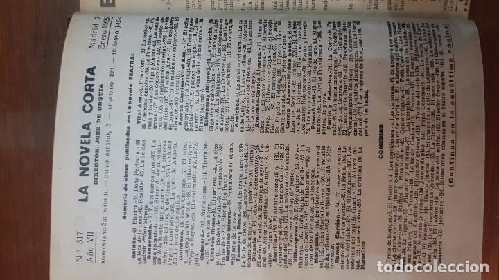 Libros antiguos: NOVELA CORTA. 1922. DESDE ENERO A JUNIO. - Foto 3