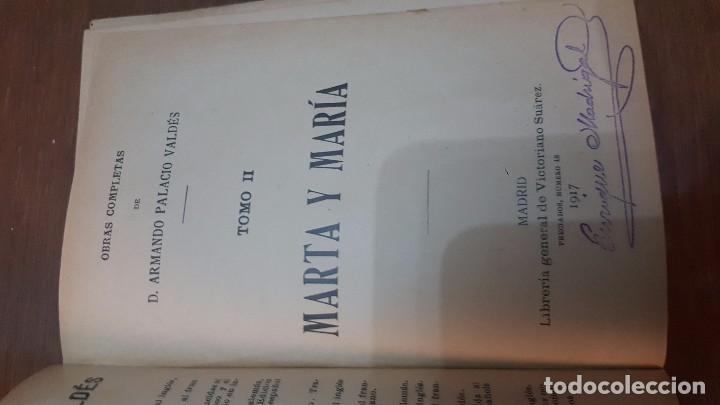 Libros antiguos: MARTA Y MAR&Iacute;A. ARMANDO PALACIO VALD&Eacute;S. 1917. - Foto 2