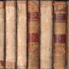 Libros antiguos: CHATEAUBRIAND : GÉNIE DU CHRISTIANISME (BALLANCHE, LYON, 1809) COMPLETA, 9 TOMOS, EN FRANCÉS