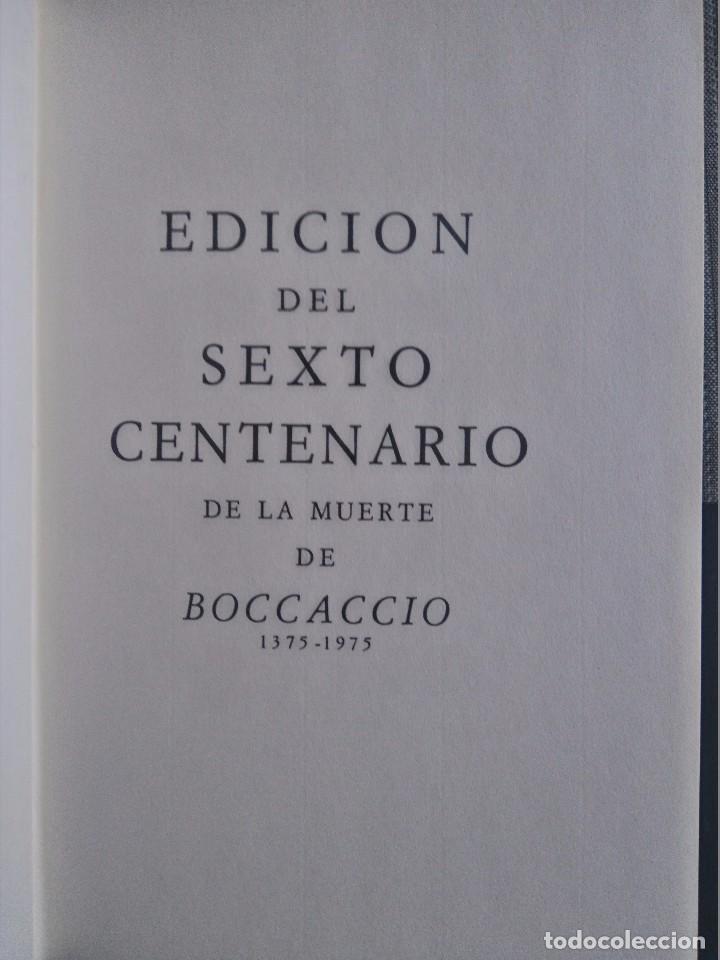Libros antiguos: EL DECAMERON 3 tomos GIOVANNI BOCCACCIO. 1975 - Foto 4