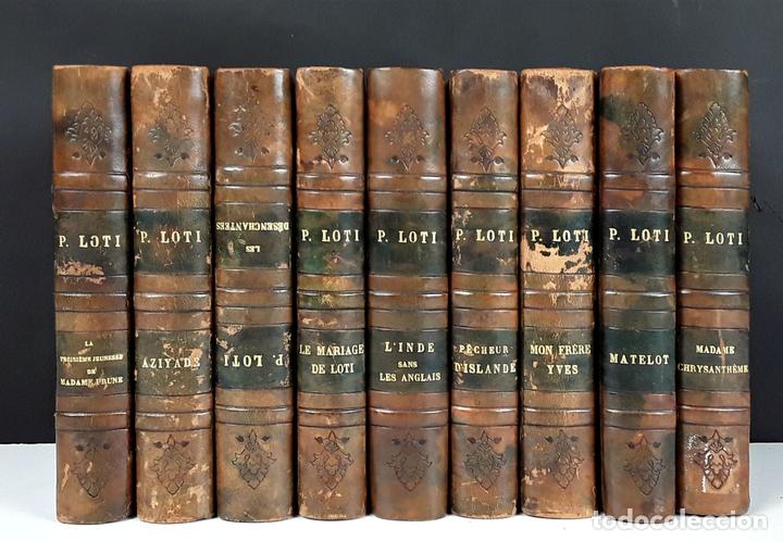 Libros antiguos: PIERRE LOTI. 9 EJEMPLARES. &Eacute;DITEURS CALMANN-L&Eacute;VY. 1925. - Foto 1