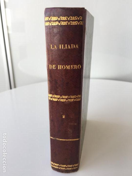 Libros antiguos: LA ILIADA DE HOMERO - POR IGNACIO GARCÍA MALO - TOMO 3 Y LA SEGUNDA MITAD DEL 2 1827 IMPRENTA VERGES - Foto 3 - 101212979