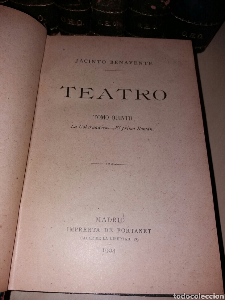 Libros antiguos: JACINTO BENAVENTE - TEATRO - Foto 5
