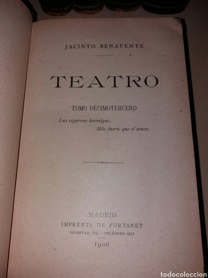 Libros antiguos: JACINTO BENAVENTE - TEATRO - Foto 6