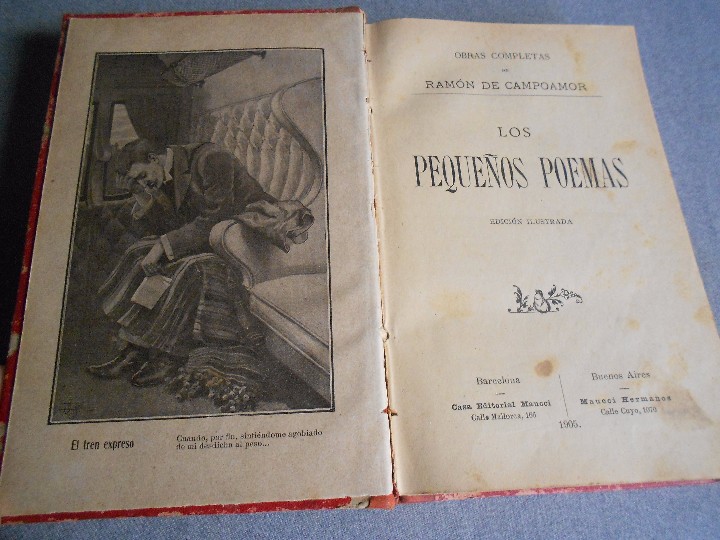 Libros antiguos: LOS PEQUE&Ntilde;OS POEMAS. RAMON DE CAMPOAMOR - Foto 2