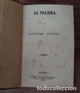 Libros antiguos: La pradera - COOPER, Fenimore - Foto 1