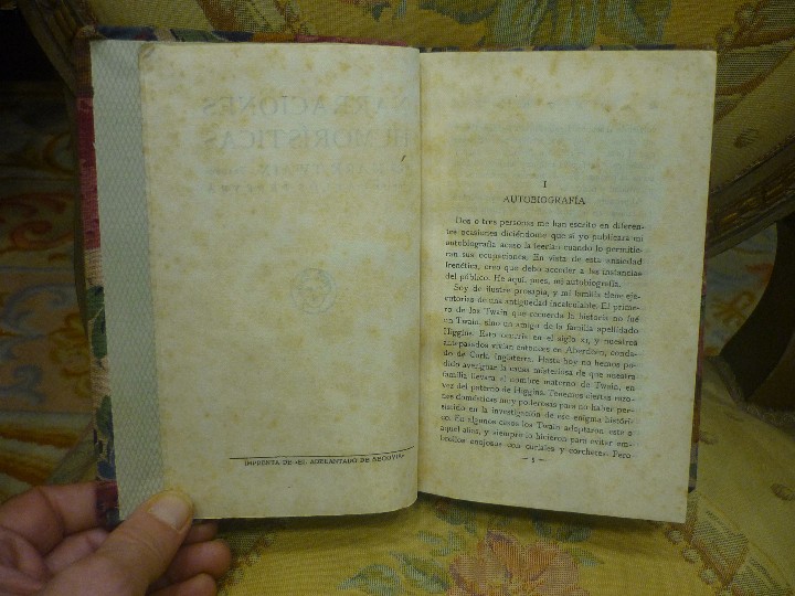 Libros antiguos: NARRACIONES HUMOR&Iacute;STICAS, DE MARK TWAIN. - Foto 5