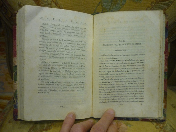 Libros antiguos: NARRACIONES HUMOR&Iacute;STICAS, DE MARK TWAIN. - Foto 9